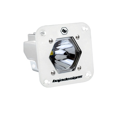 Baja Designs S1 White Flush Mount Auxiliary Light Pod - Universal -  381001WT